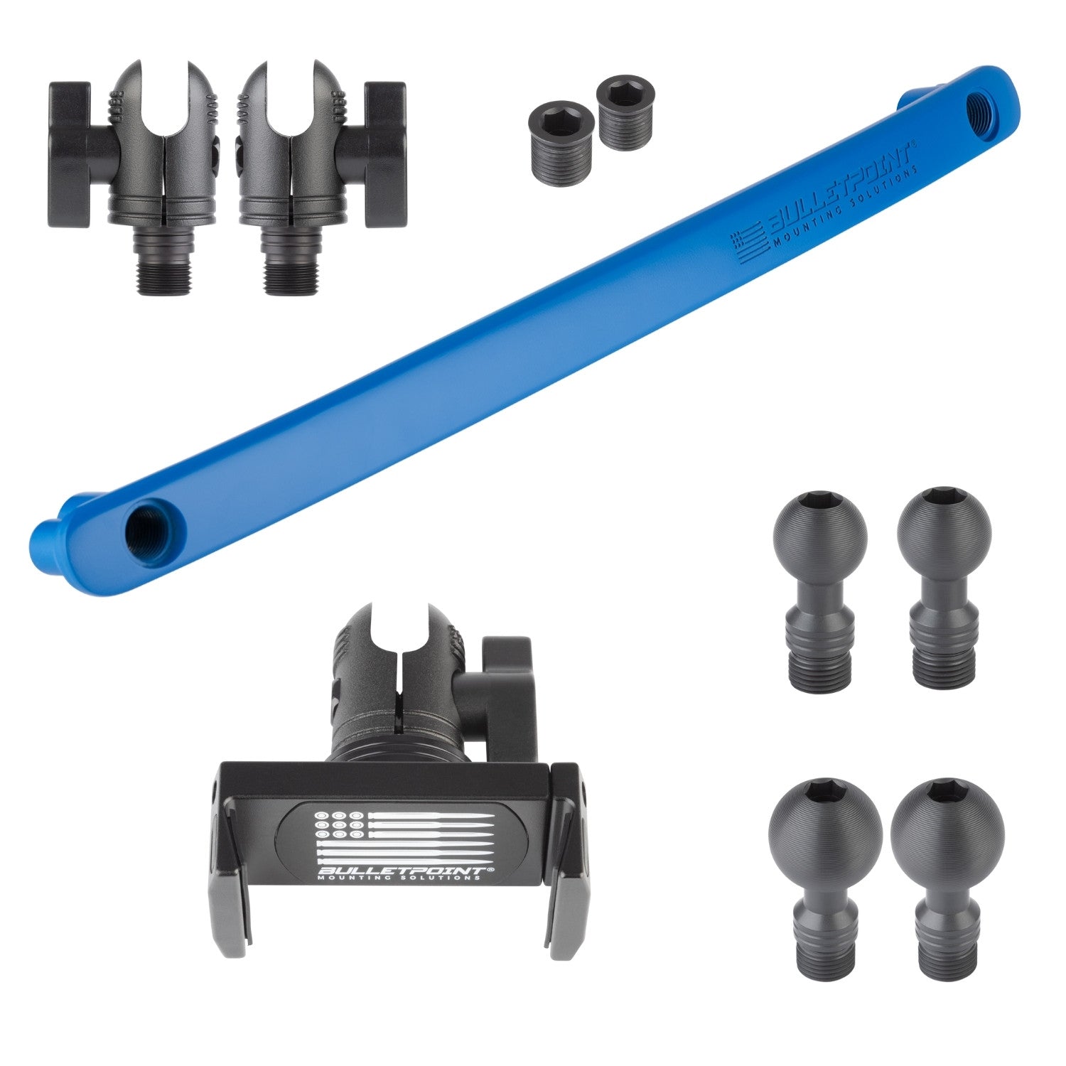 Grab Bar Insert Replacement with 2 Mounting Points 2011-2018 Jeep Wrangler JK - Blue