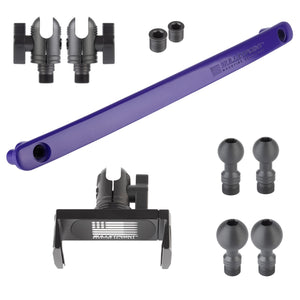 Grab Bar Insert Replacement with 2 Mounting Points 2011-2018 Jeep Wrangler JK - Purple