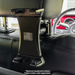 Headrest Bar Device Mount with 20mm Connector End Nubby Edition fits bars 3/8" to 5/8"