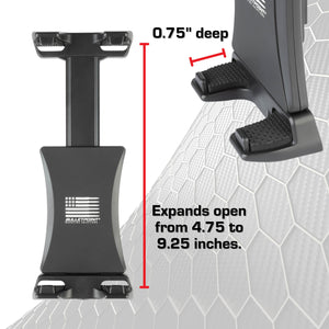 Tablet Holder with Articulating Mounting Arm + AMPS Mounting Plate