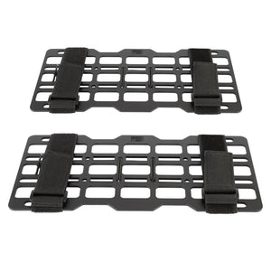 Aluminum Tactical MOLLE Panel Storage Organizer for Sun Visor - Universal Fitment