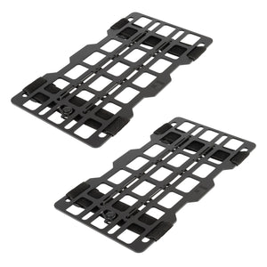 Aluminum Tactical MOLLE Panel Storage Organizer for Sun Visor - Universal Fitment