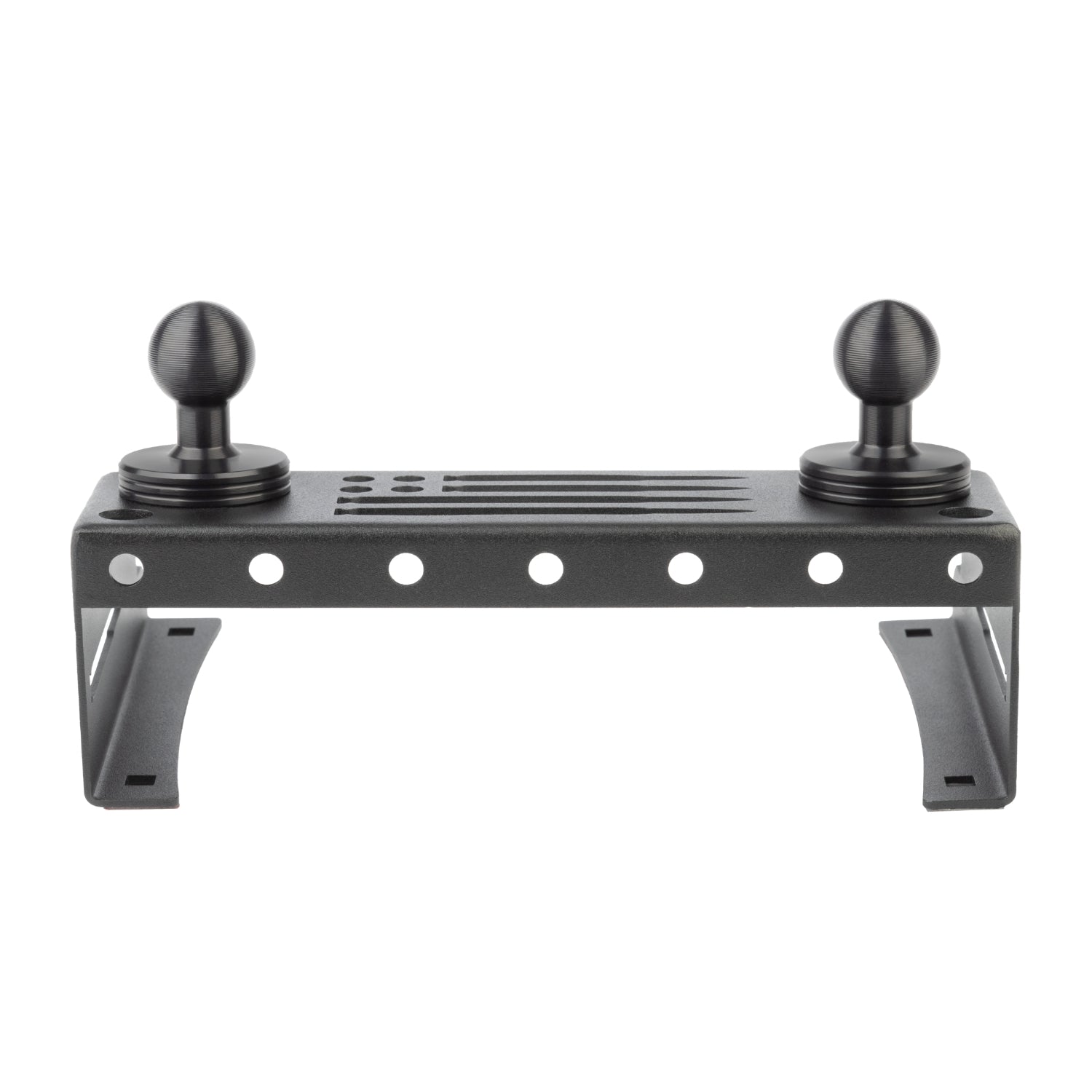 Metal Series 2015-2020 Ford F150 & 2017-2022 F250/F350/450 and 2018-2021 Ford Expedition - Dual 20mm Ball Dash Phone Mount (13th Generation)