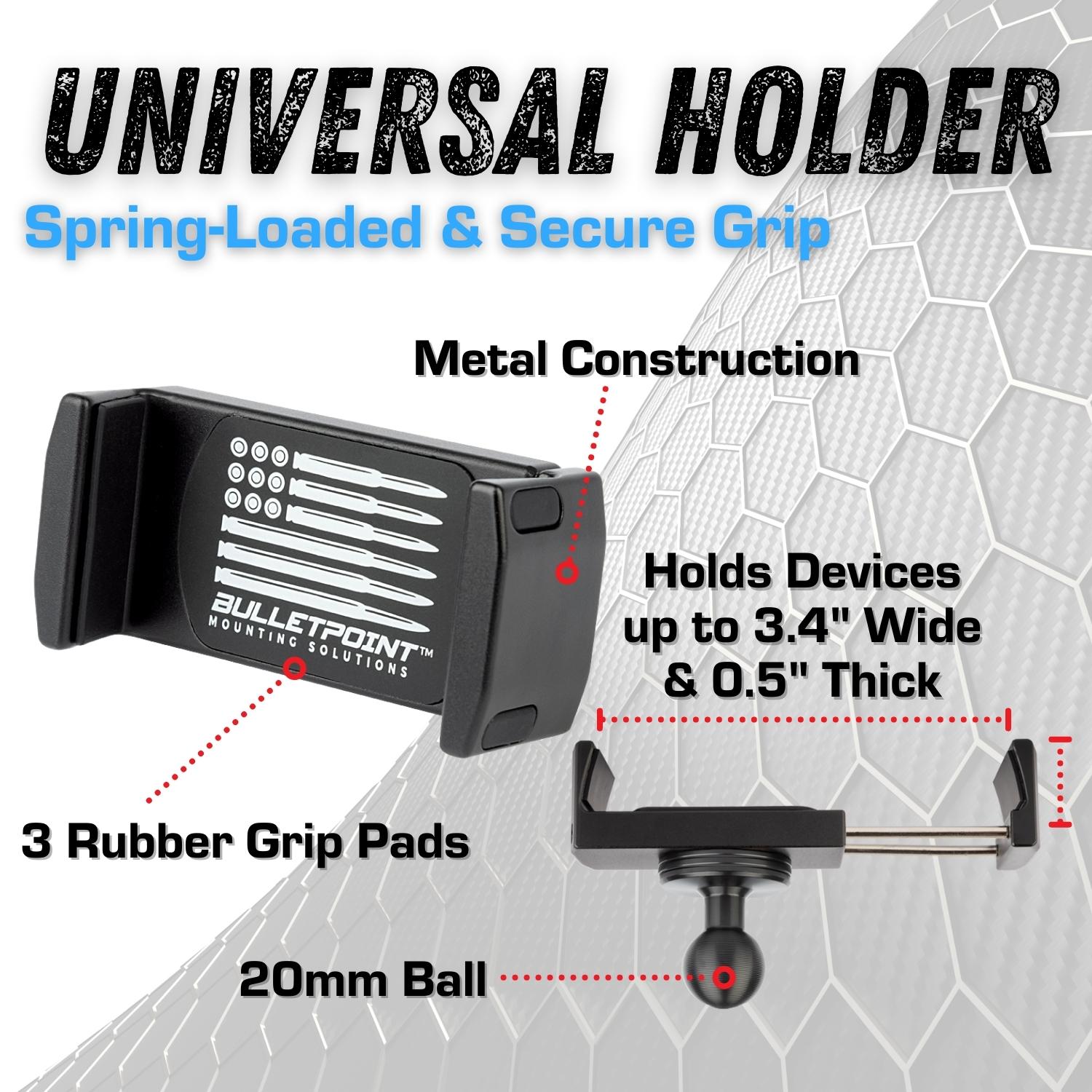 2021-2023 Jeep Wrangler JL 4xe Phone Holder Dash Mount