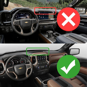 RubiGrid® GMC Sierra + Chevrolet Silverado Dash Mount