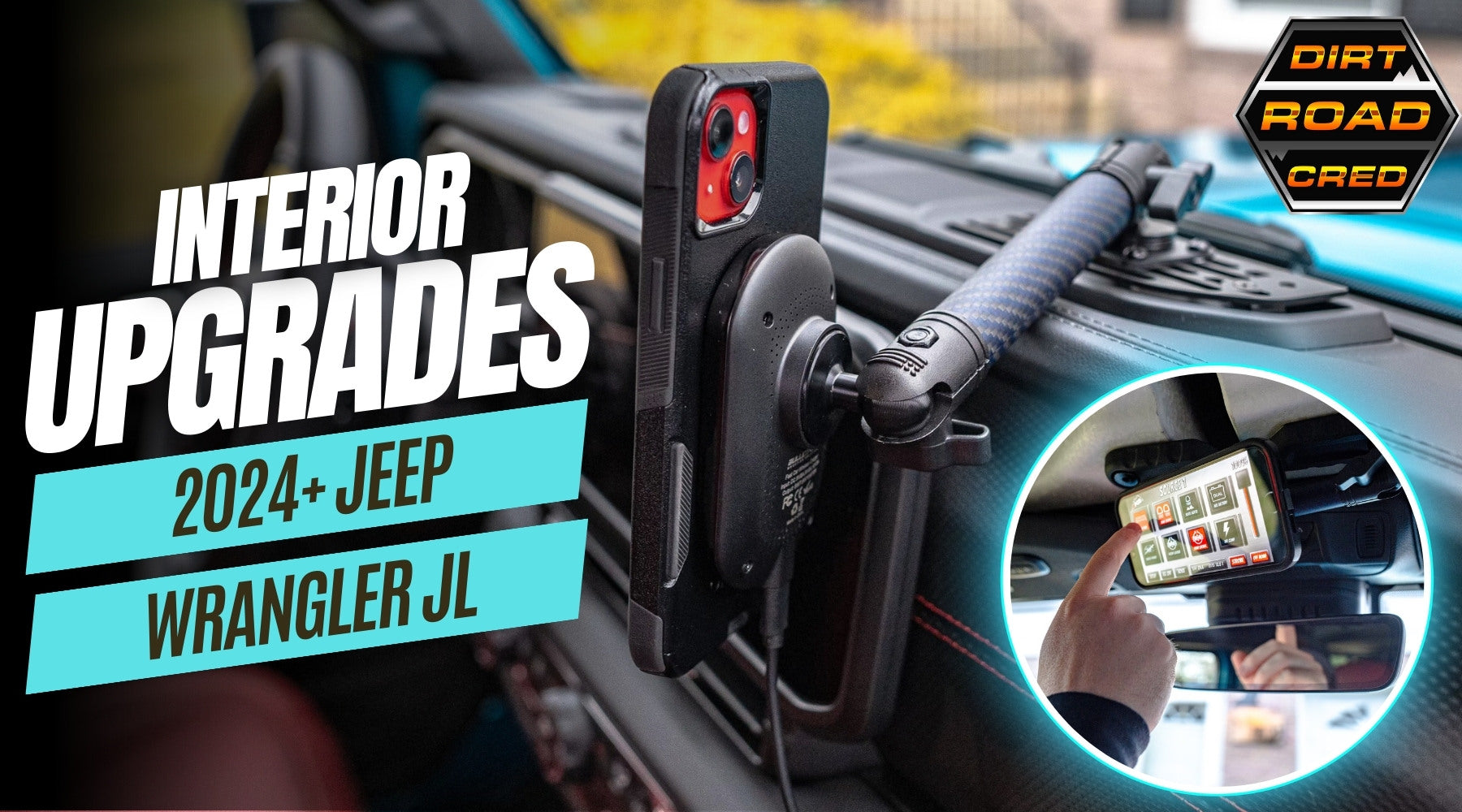 Customizing the Command Center: Dirt Road Cred’s 2024 Jeep Wrangler 39 ...