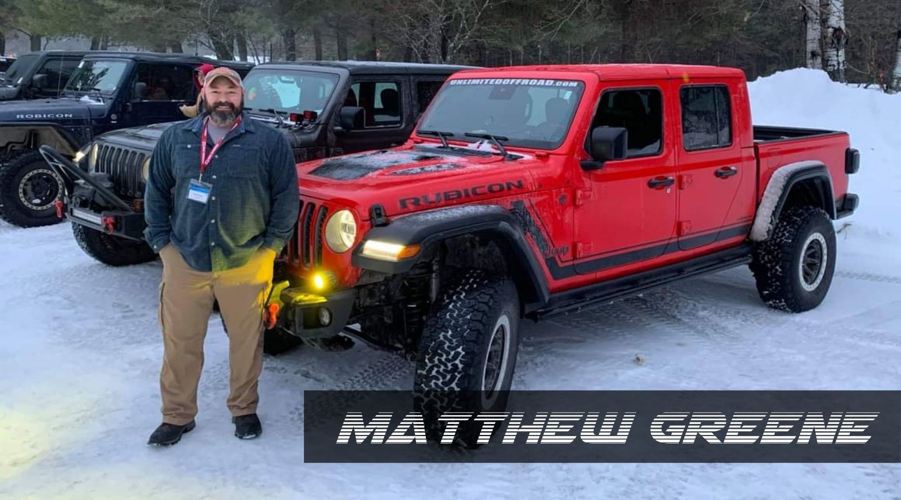 Matthew Greene Bulletproof Mounting Solutions Jeep Gladiator Rubicon Customer Feature
