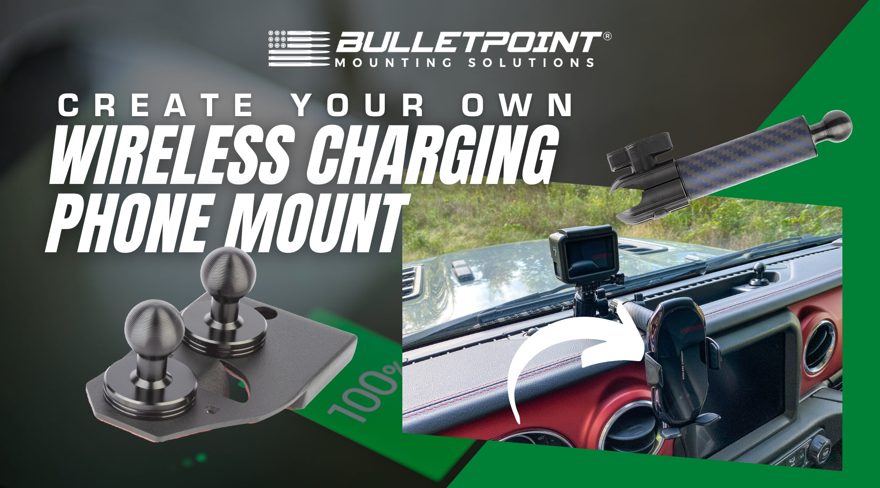 Create your Own Wireless Charging Phone Mount with Bulletpoint Components