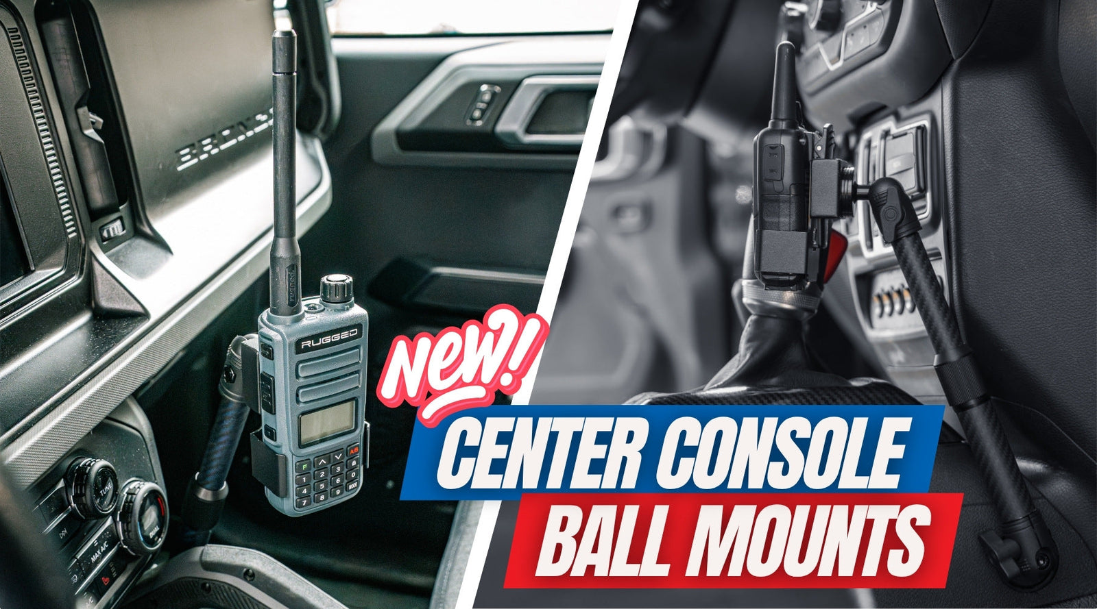 New Center Console Ball Mounts