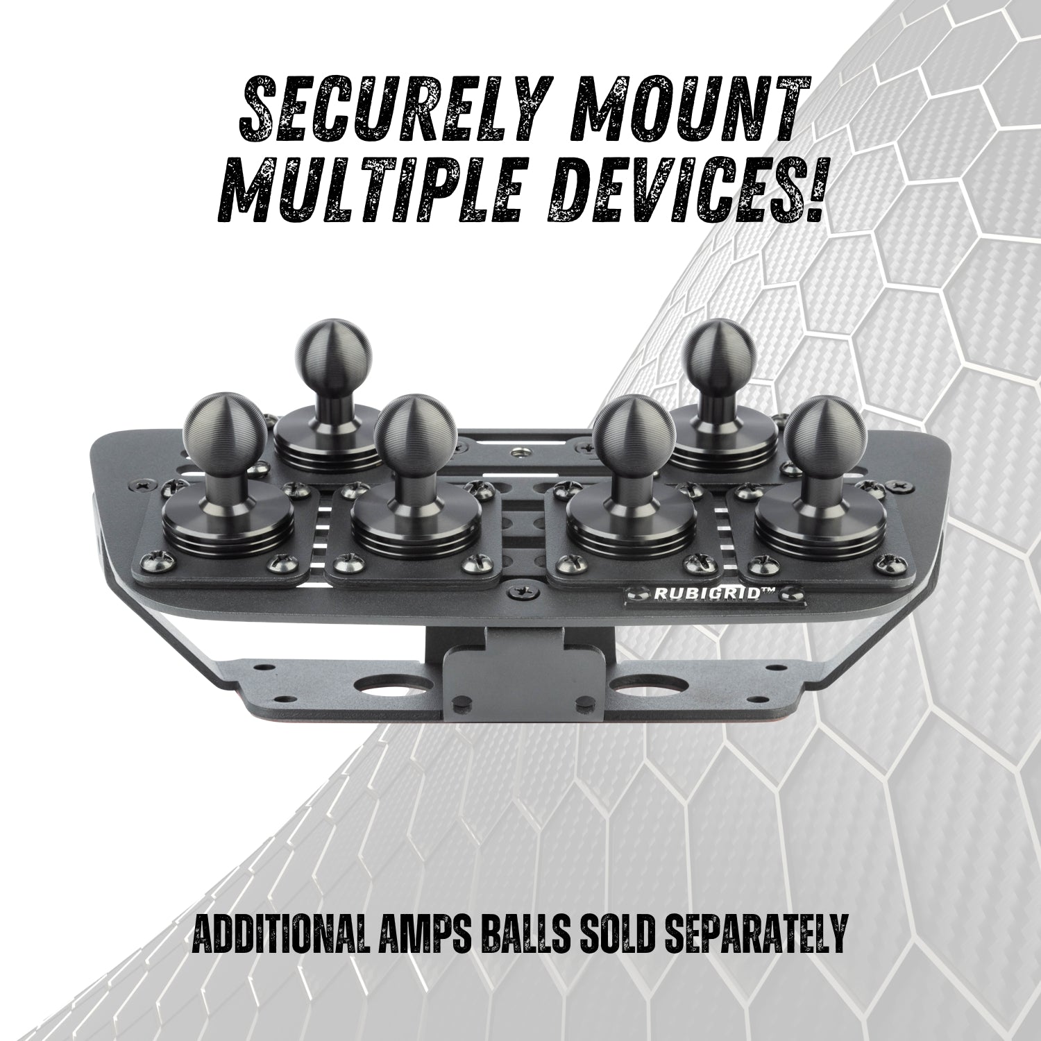 RubiGrid® Jeep Wrangler JK Platform Dash Mount 2011-2018