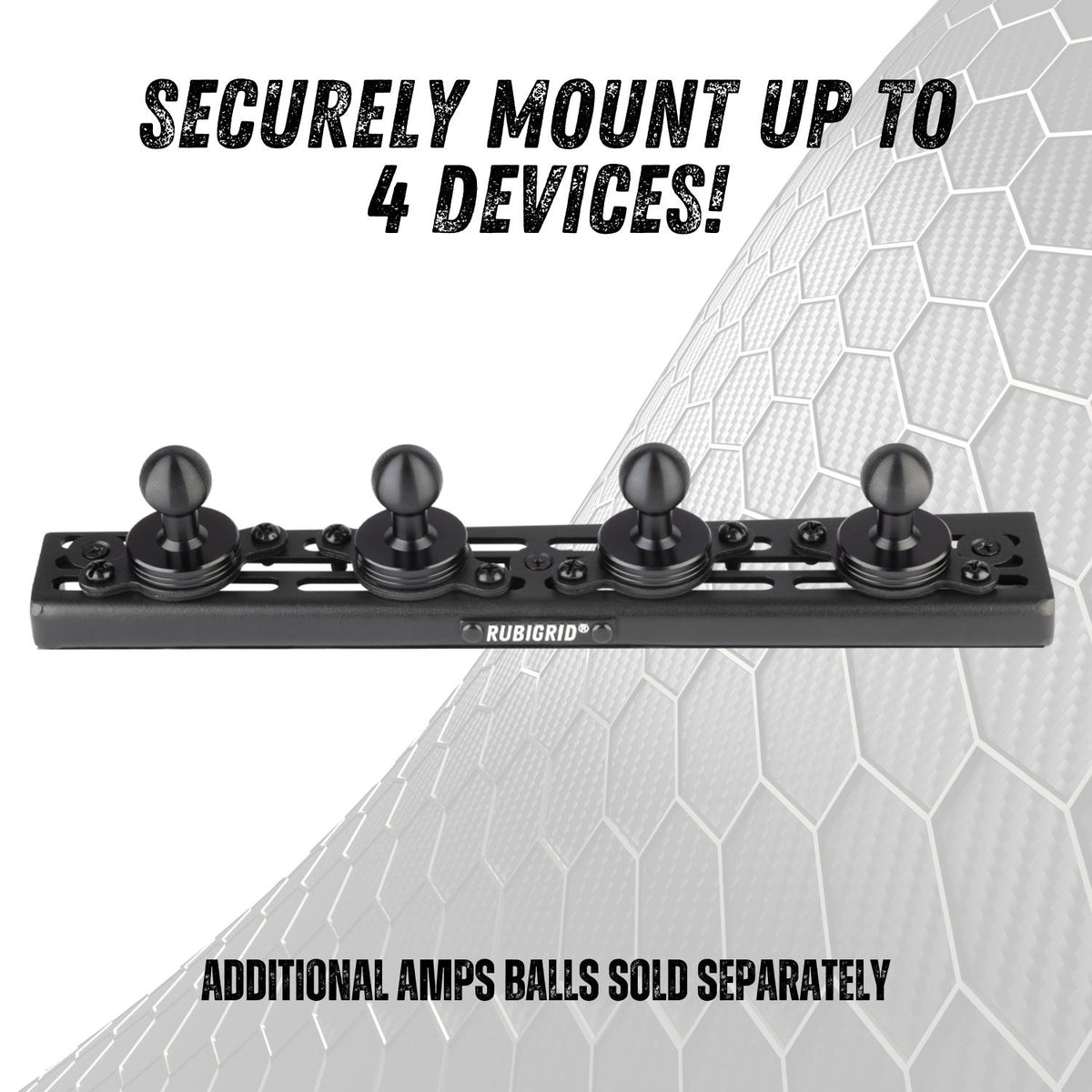 RubiGrid® 2016-2023 Toyota Tacoma Dash Mount Phone + Device Holder