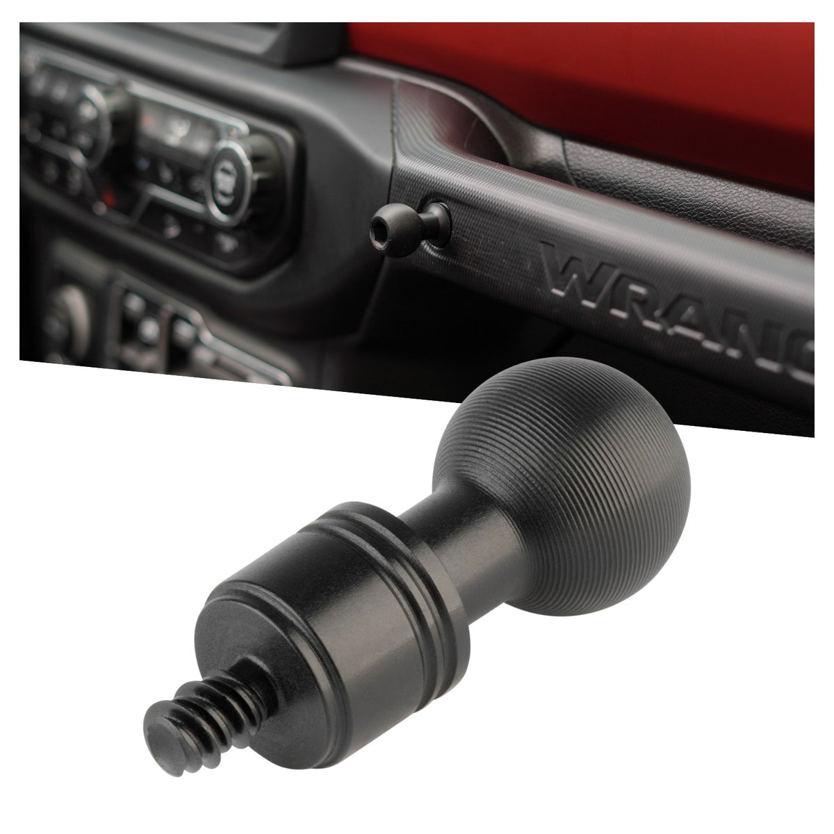 2018-2023 Jeep Wrangler JL + 2020-2023 Jeep Gladiator Grab Bar Mounting Point