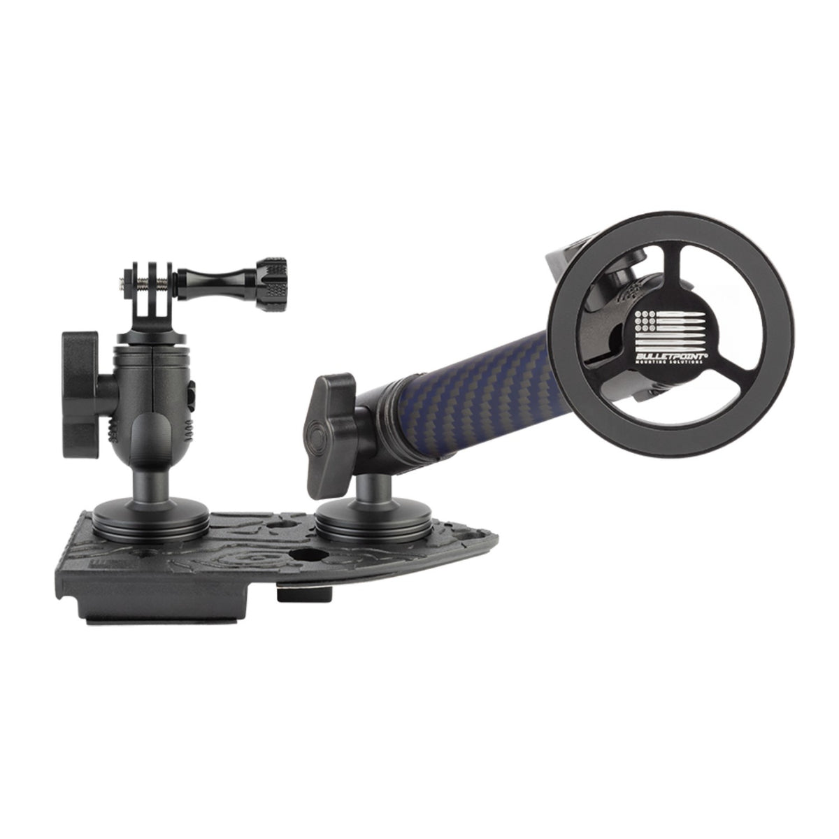 2018-2023 Jeep Wrangler JL + 2020-2023 Jeep Gladiator Passenger Side Jeep Phone Mount &amp; Action Camera Mount