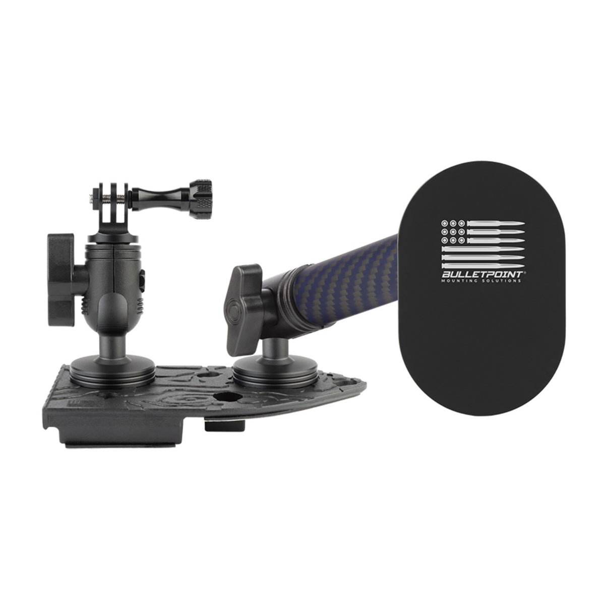 2018-2023 Jeep Wrangler JL + 2020-2023 Jeep Gladiator Passenger Side Jeep Phone Mount &amp; Action Camera Mount