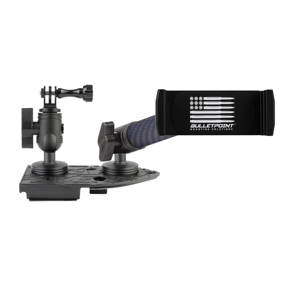 2018-2023 Jeep Wrangler JL + 2020-2023 Jeep Gladiator Passenger Side Jeep Phone Mount &amp; Action Camera Mount