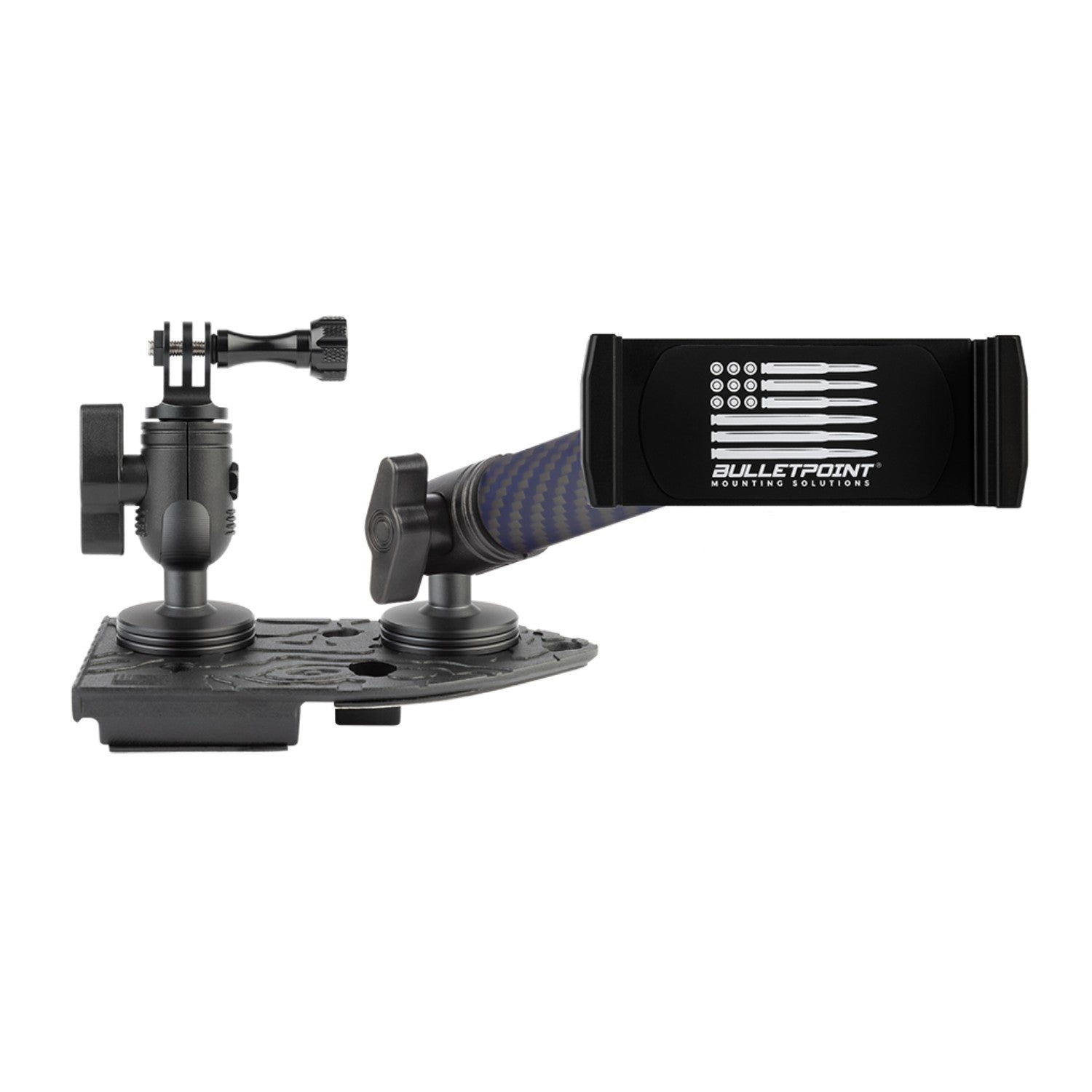 2018-2023 Jeep Wrangler JL + 2020-2023 Jeep Gladiator Passenger Side Jeep Phone Mount & Action Camera Mount