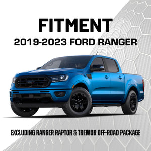 RubiGrid® 2019-2023 Ford Ranger Phone Holder Multi-Device Dash Mount