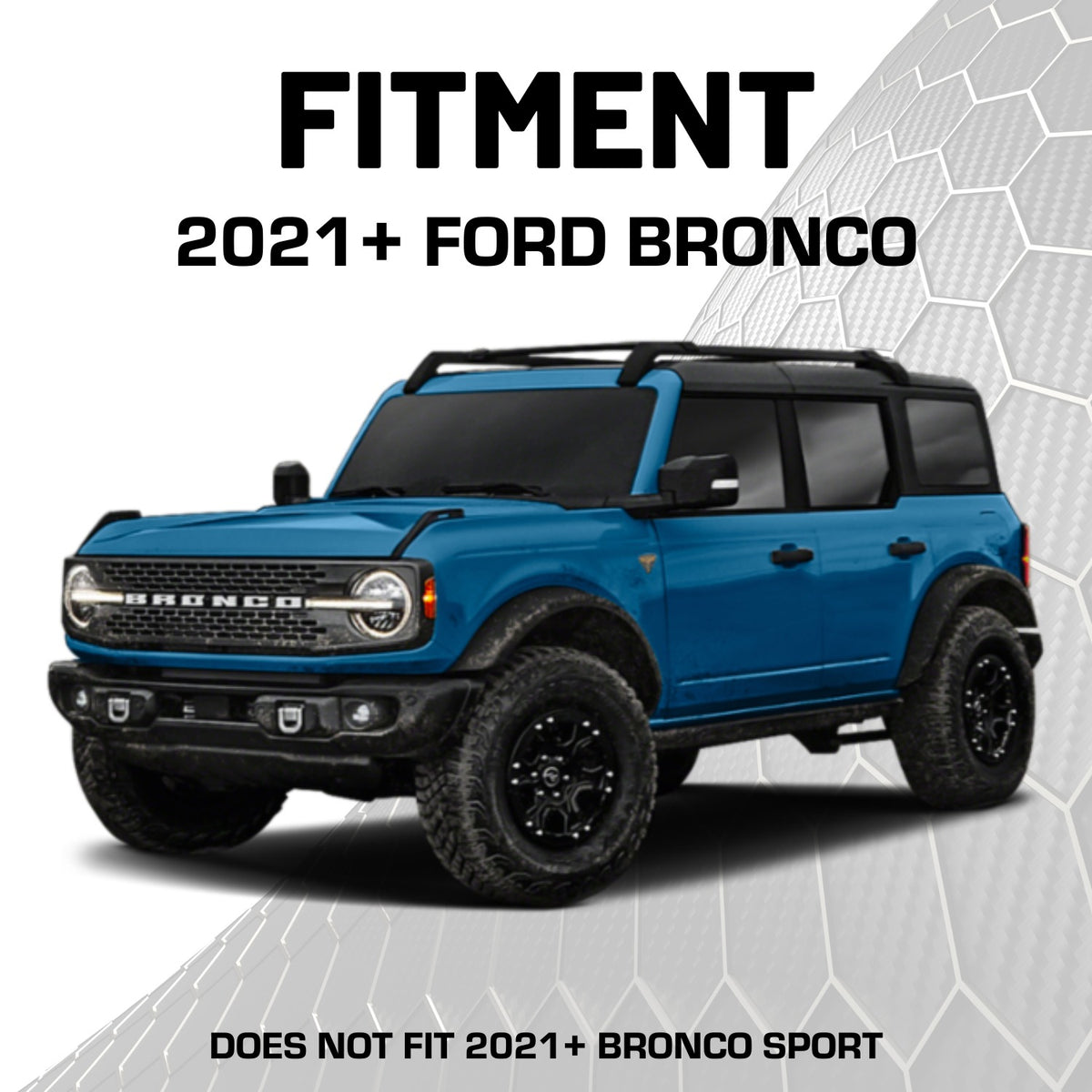 Accessory Ready Single Device Holder for 2021+ Ford Bronco