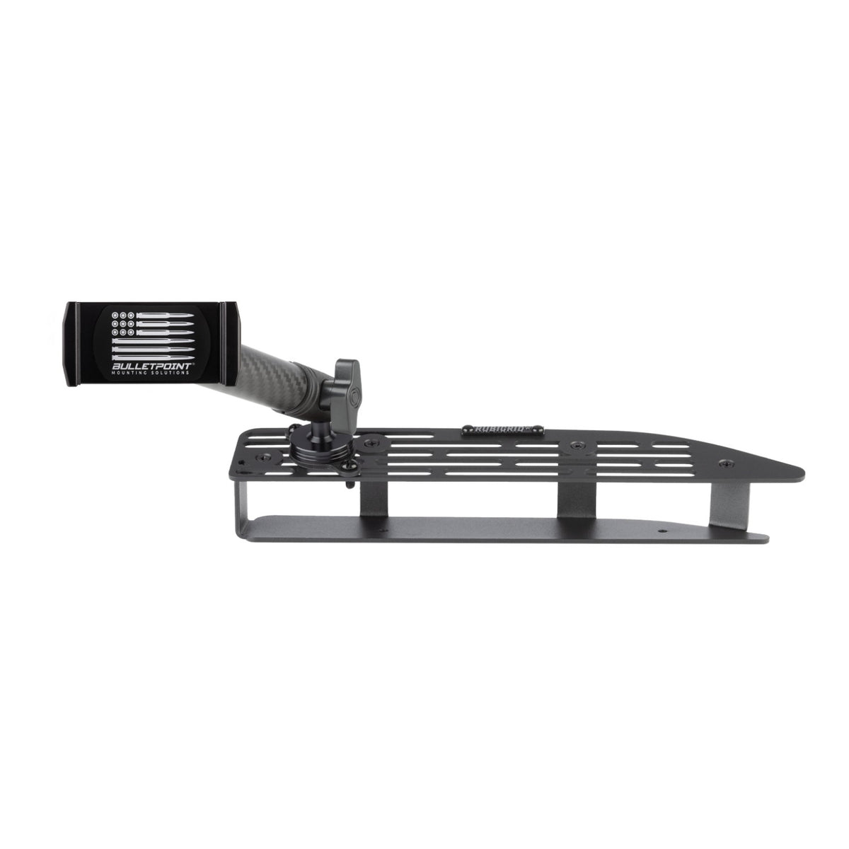 RubiGrid® 2022+ GMC Sierra + Chevrolet Silverado Dash Mount 13.4" Screen with Black Arms