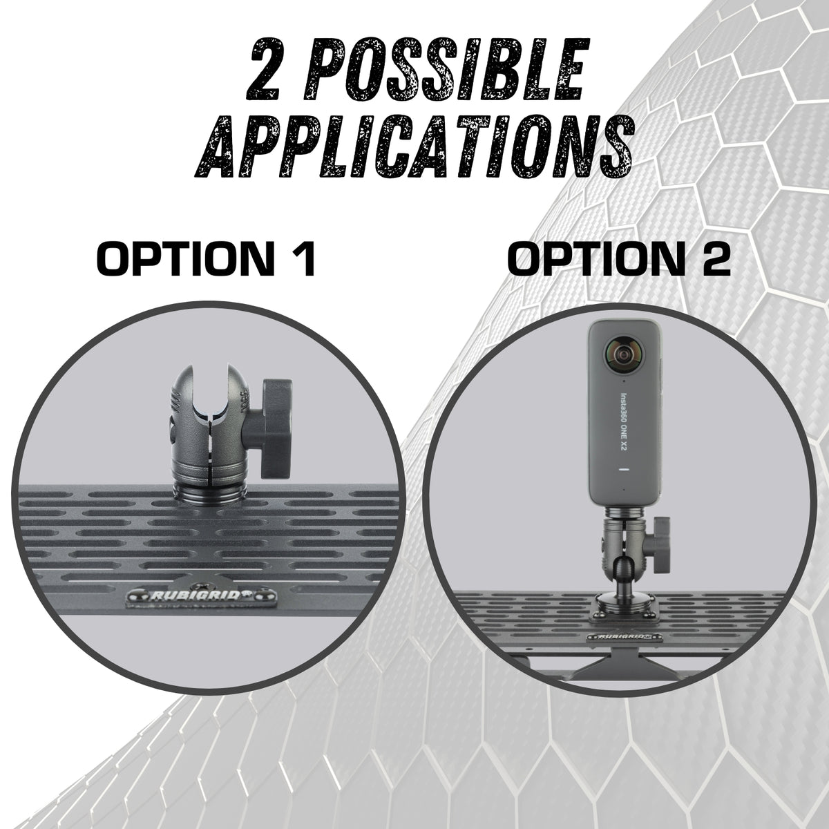 1/4&quot;-20 Aluminum Camera Adapter with 20mm Connector End Nubby Edition
