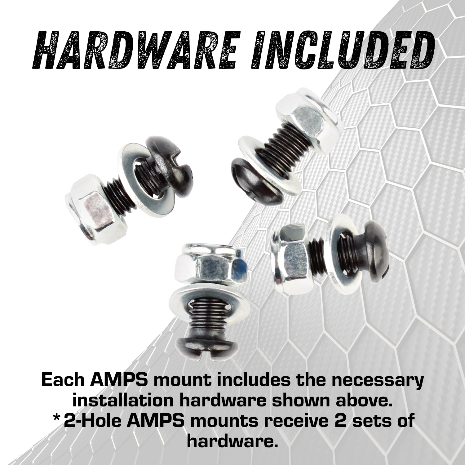 AMPS Compatible Mounting Plate with 20mm Connector End Nubby Edition ...