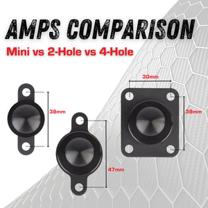 AMPS Compatible 20mm Ball with Metal Mounting Plate