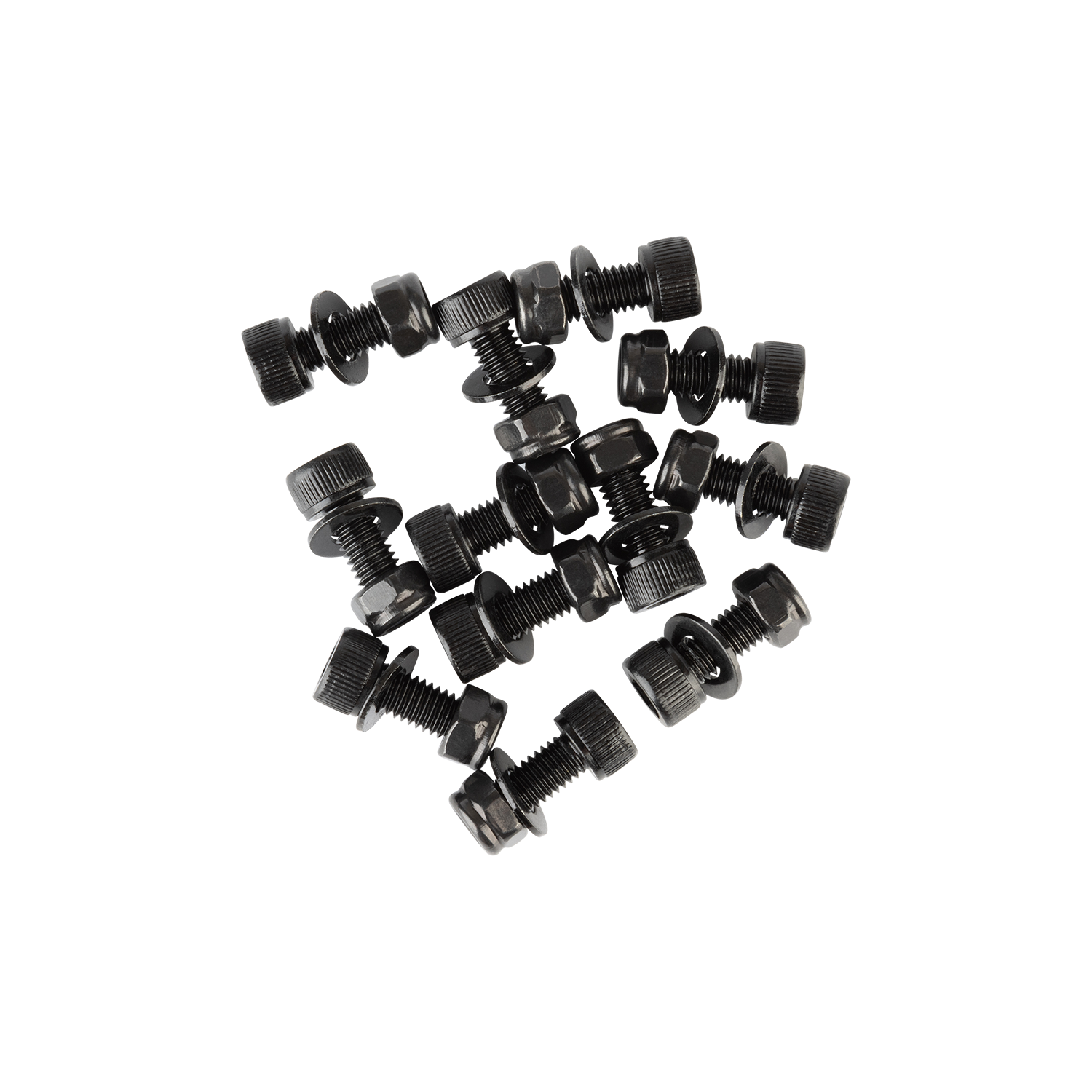 Picatinny-Style Rail Hardware Set Allen Bolts + Nuts + Washers (Set of 12)