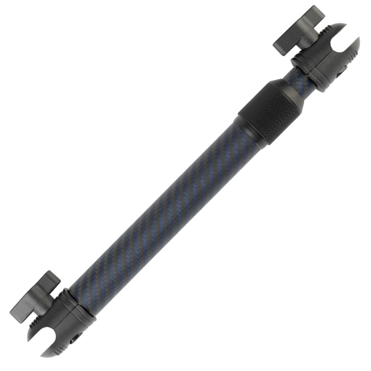 Telescoping Carbon Fiber + Kevlar Mounting Arms with 20mm Connector Ends