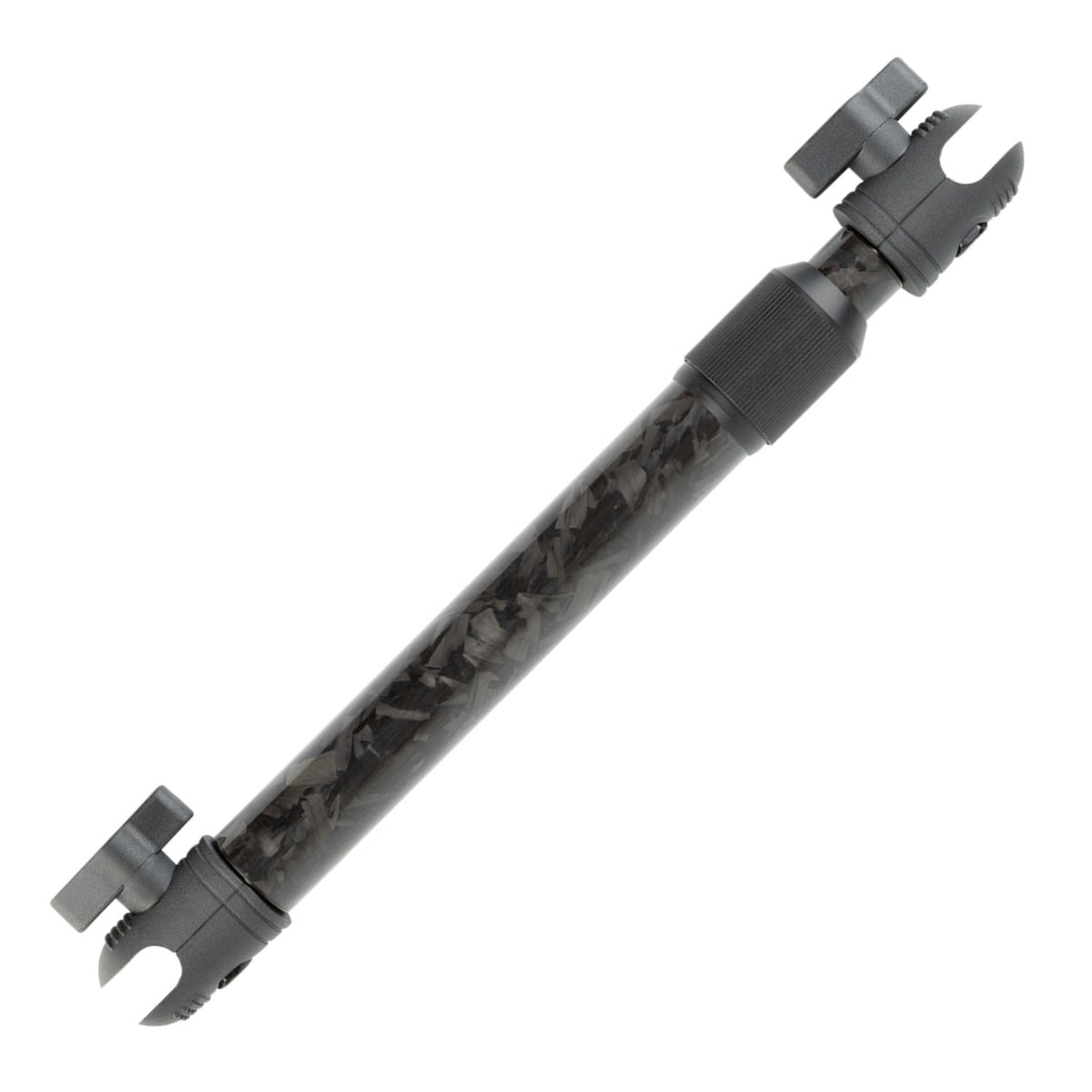 Telescoping Forged Carbon Fiber Mounting Arms with 20mm Connector Ends
