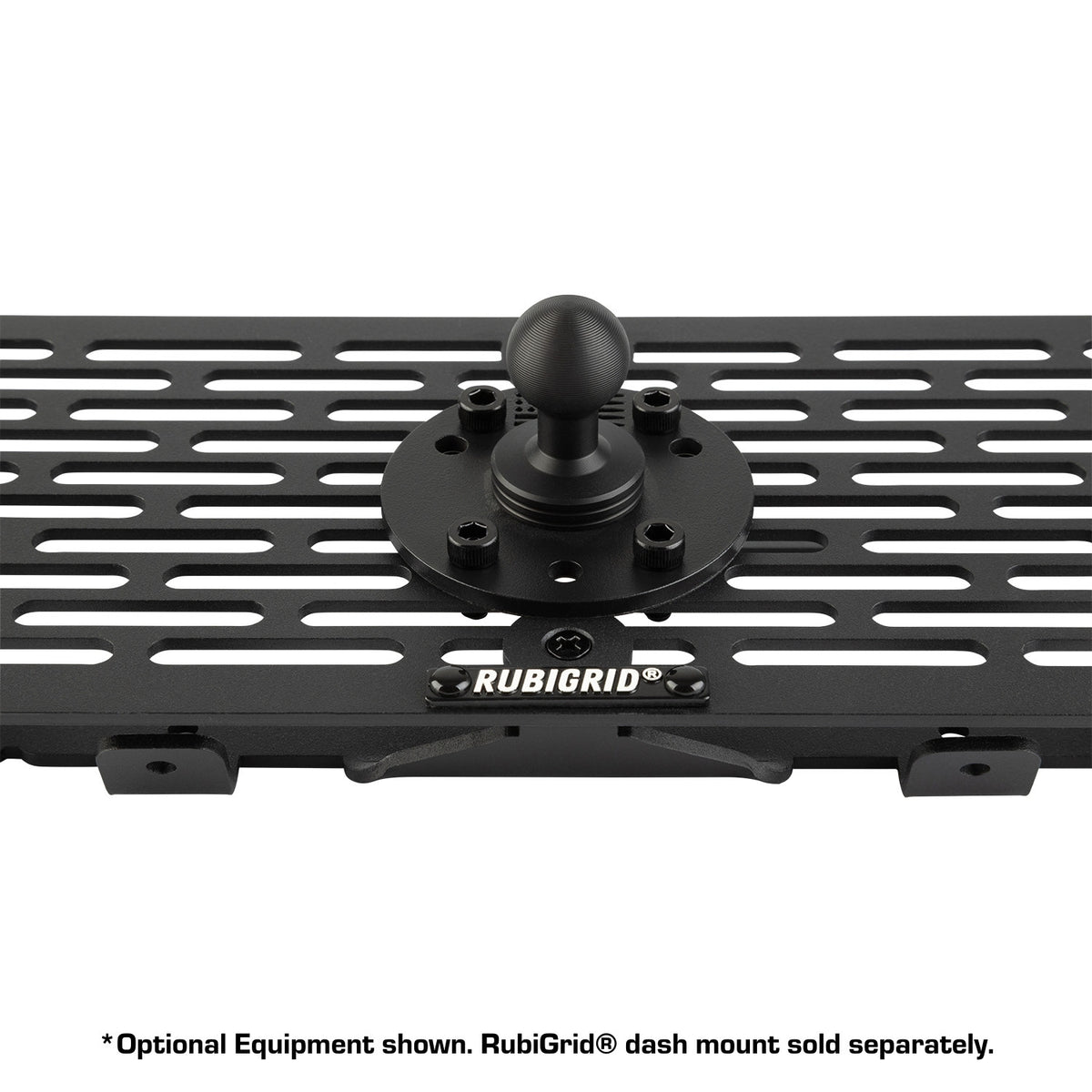 2.4-inch Round Metal AMPS-Compatible Base with 20mm Ball Mount