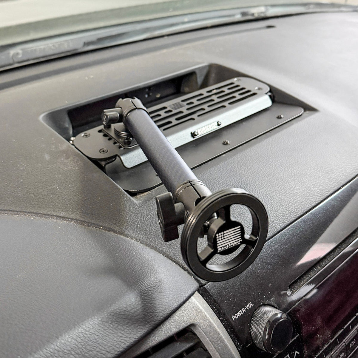 RubiGrid® 2007-2013 Toyota Tundra & 2008-2017 Sequoia Dash Mount Phone + Device Holder