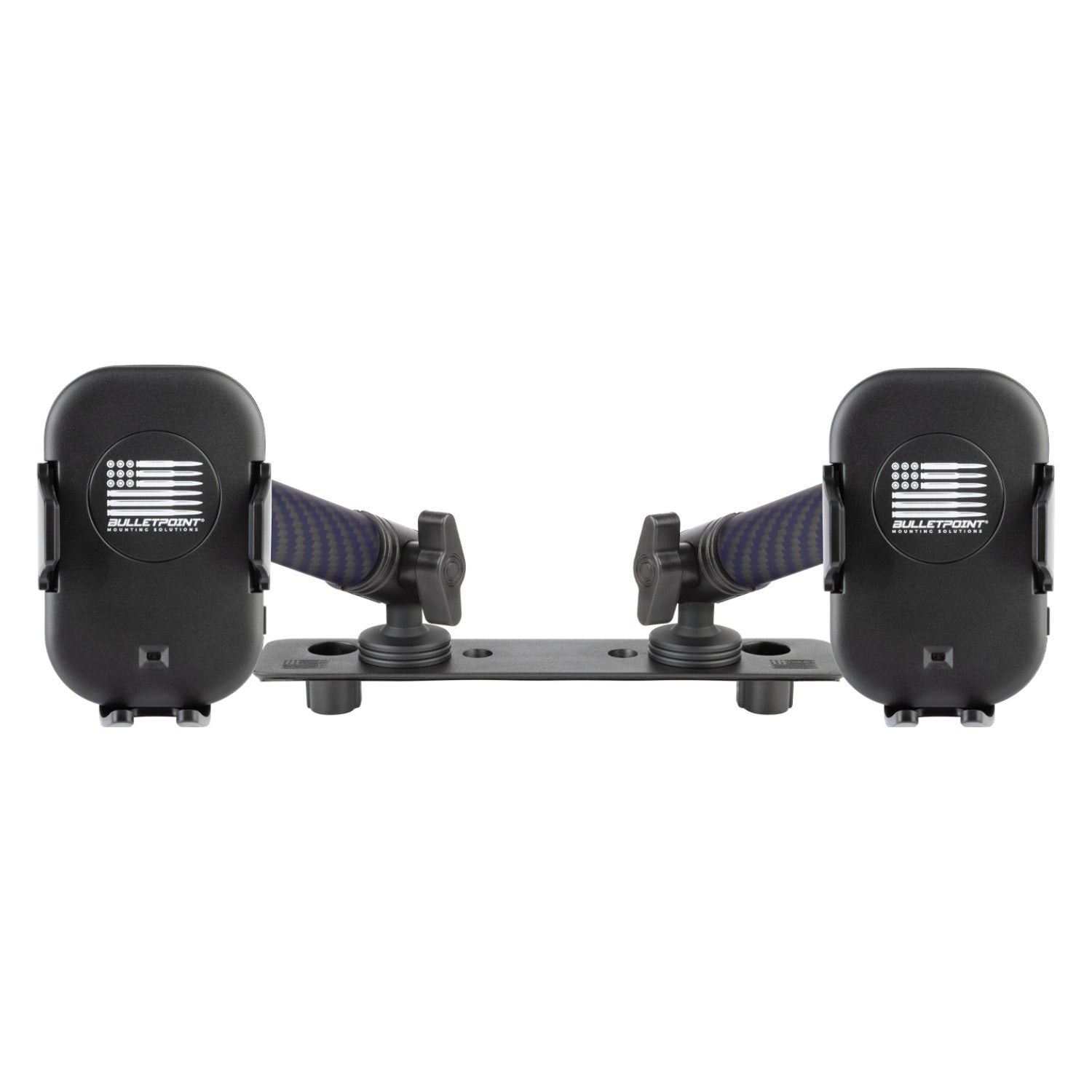 Metal Series 2013-2018 RAM Truck & 2019-2024 RAM 1500 Classic Dual Phone Mount with Dual 20mm Balls