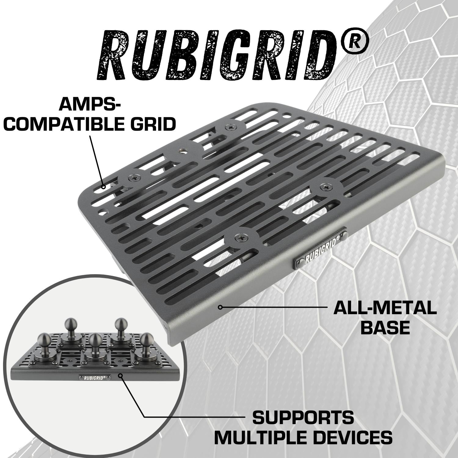 RubiGrid® 2013-2019 Ford Police Interceptor Utility Explorer Device Da ...