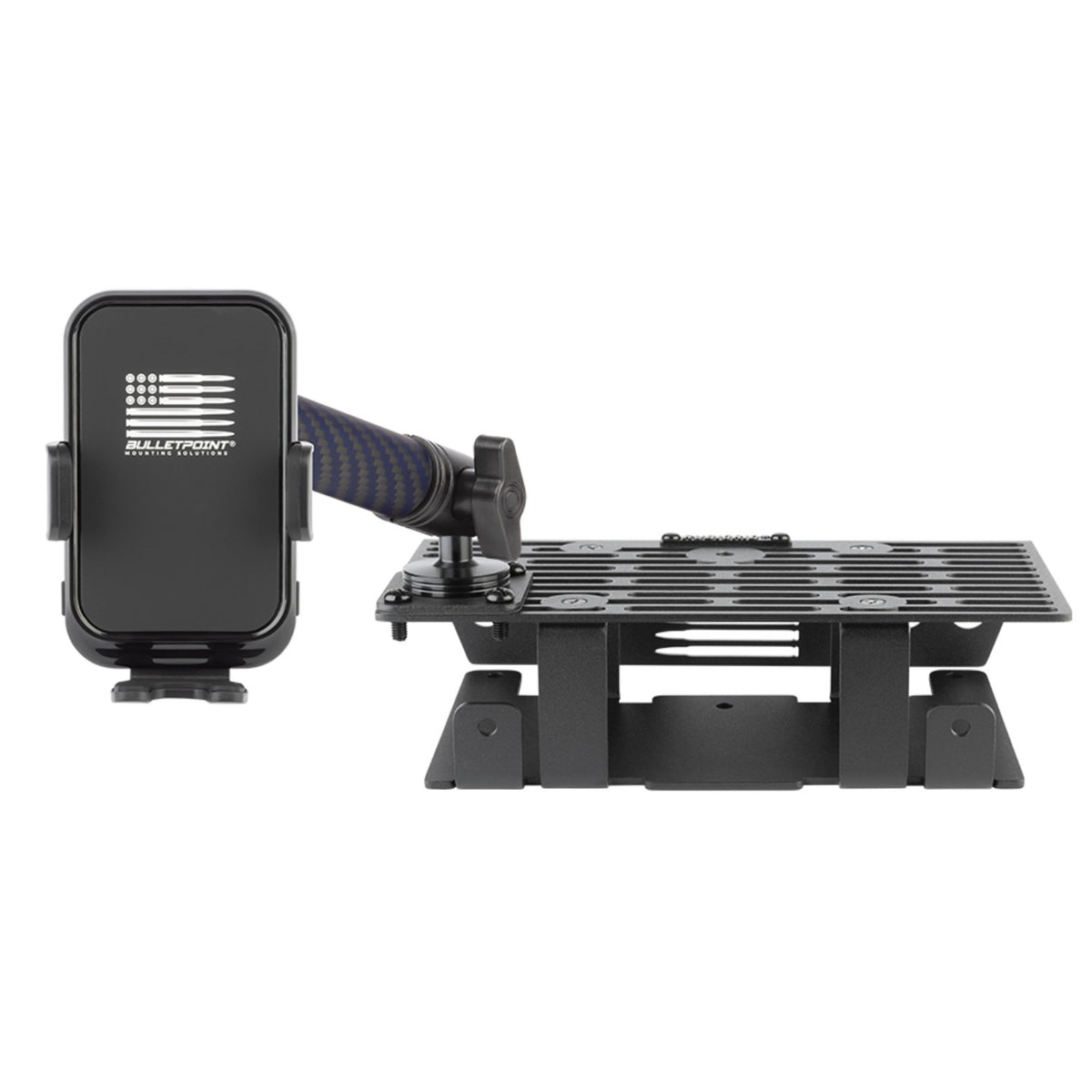 RubiGrid® 2015-2020 Ford F-150 + 2017-2022 F250/F350/450 + 2018-2021 Ford Expedition Dash Mount Phone + Device Holder (13th Generation)