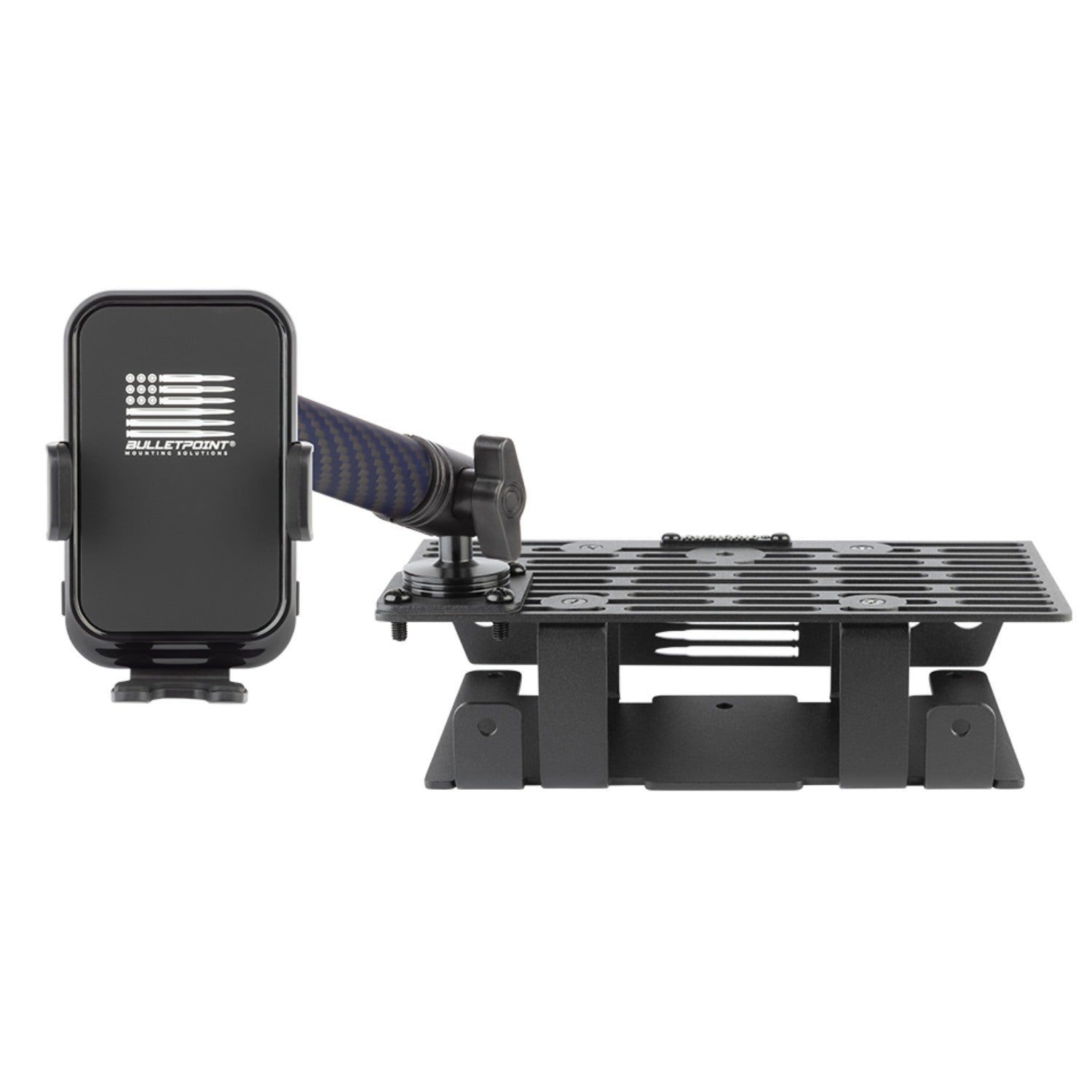 RubiGrid® 2015-2020 Ford F-150 + 2017-2022 F250/F350/450 + 2018-2021 Ford Expedition Dash Mount Phone + Device Holder (13th Generation)