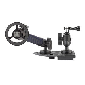 2018-2023 Jeep Wrangler JL + 2020-2023 Jeep Gladiator Driver Side Jeep Phone Mount & Action Camera Mount