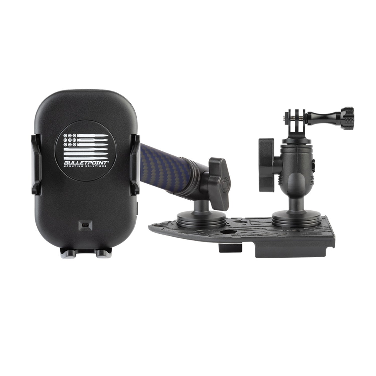 2018-2023 Jeep Wrangler JL + 2020-2023 Jeep Gladiator Driver Side Jeep Phone Mount &amp; Action Camera Mount