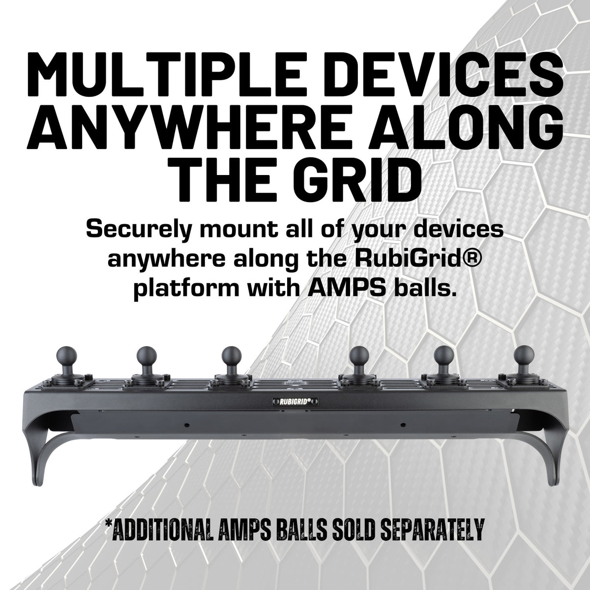 RubiGrid® 2019+ Mercedes-Benz Sprinter Van Dash Mount Phone + Device Holder