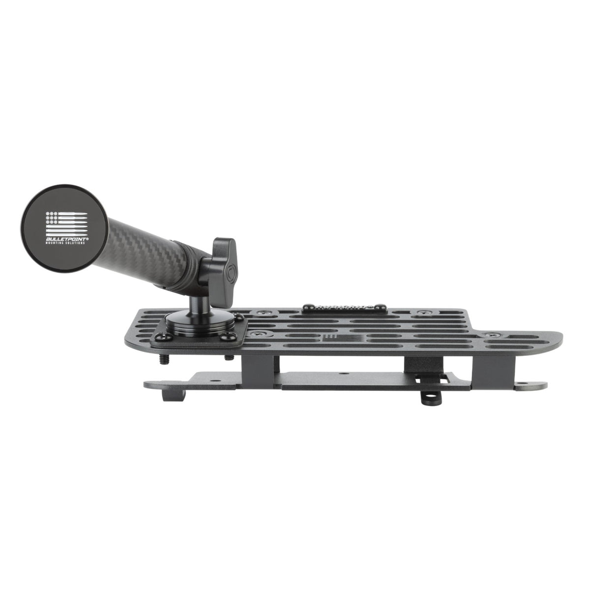 RubiGrid® V2 2019+ RAM Truck 1500/2500/3500/4500/5500 + TRX Dash Mount with Black Arms