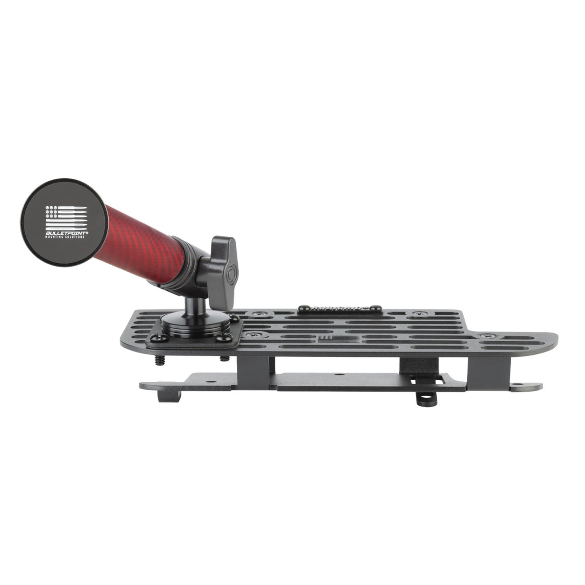 RubiGrid® V2 2019+ RAM Truck 1500/2500/3500/4500/5500 + TRX Dash Mount with Red Arms