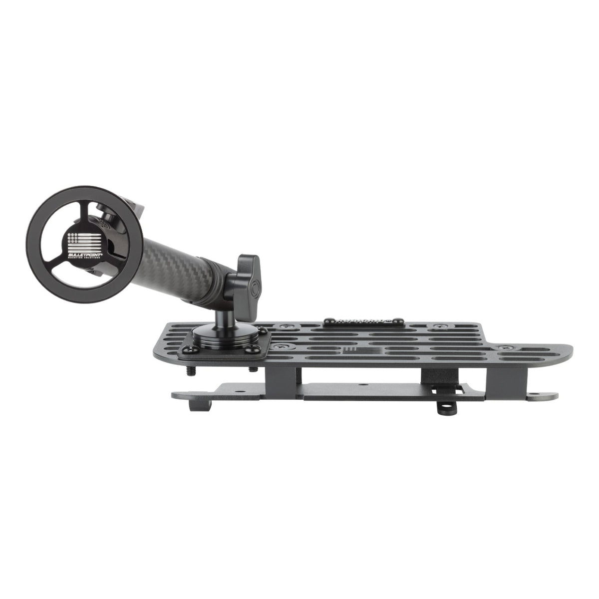 RubiGrid® V2 2019+ RAM Truck 1500/2500/3500/4500/5500 + TRX Dash Mount with Black Arms