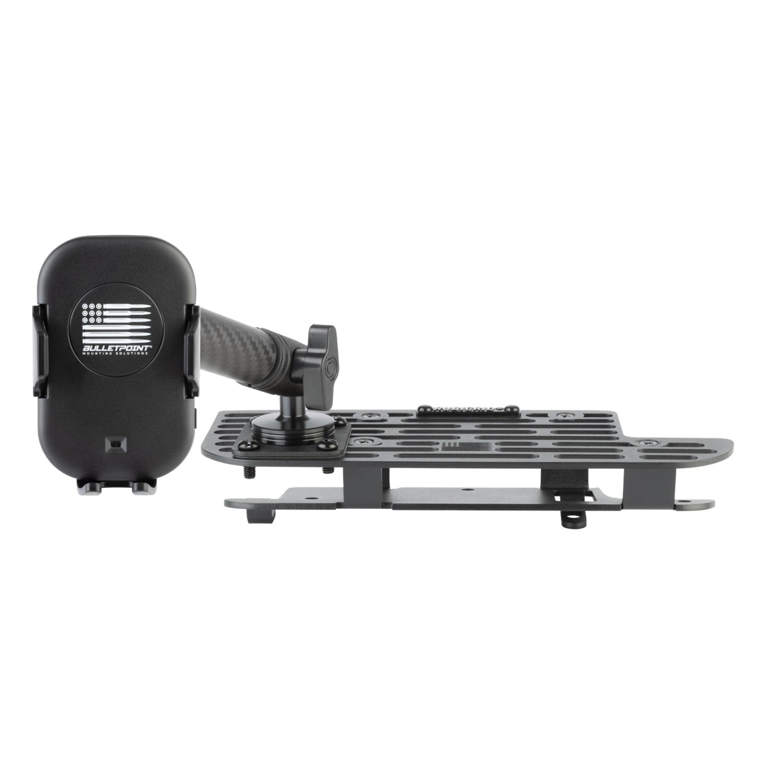 RubiGrid® V2 2019+ RAM Truck 1500/2500/3500/4500/5500 + TRX Dash Mount with Black Arms