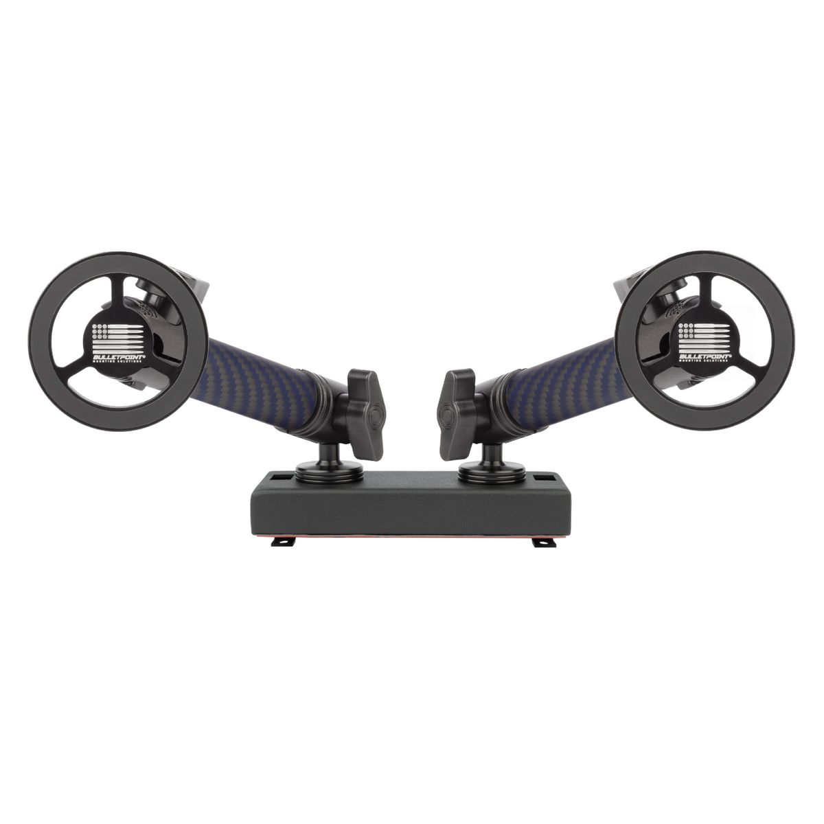 2019+ RAM Truck Dual 20mm Ball Metal Dash Mount with Dual Phone Holders