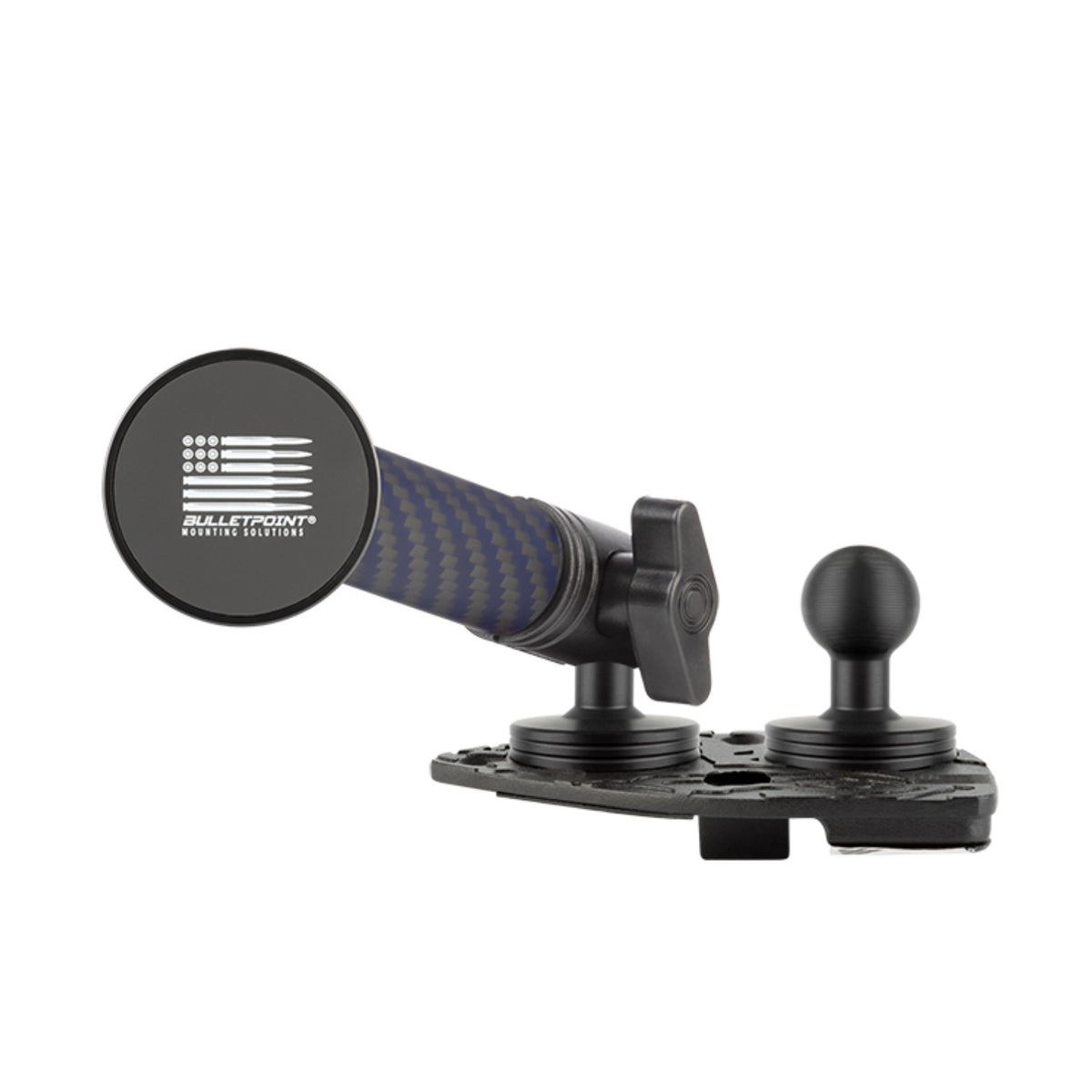 2021-2023 Jeep Wrangler 4xe Dual Ball Dash Mount Phone Holder Driver Side