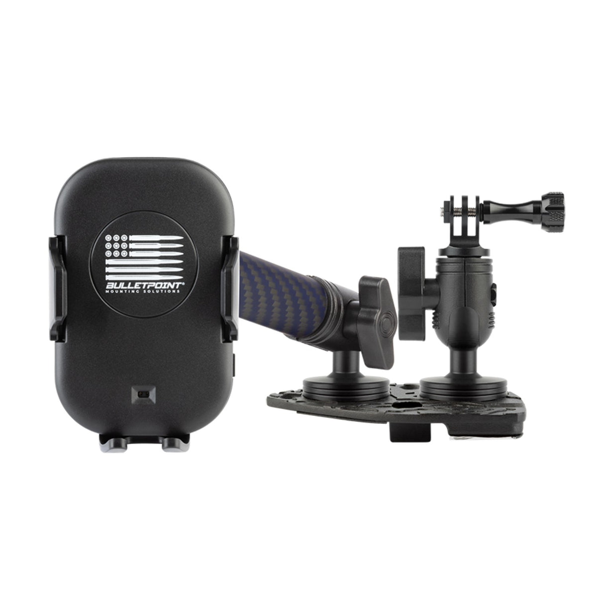 2021-2023 Jeep Wrangler 4xe Dual Ball Dash Mount Phone Holder Driver Side