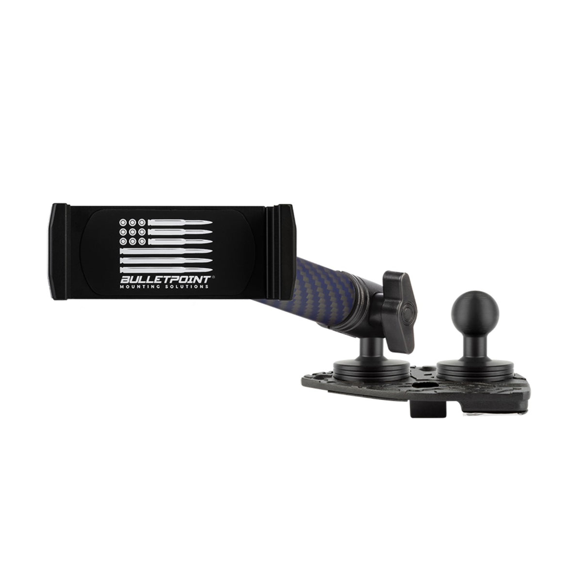 2021-2023 Jeep Wrangler 4xe Dual Ball Dash Mount Phone Holder Driver Side