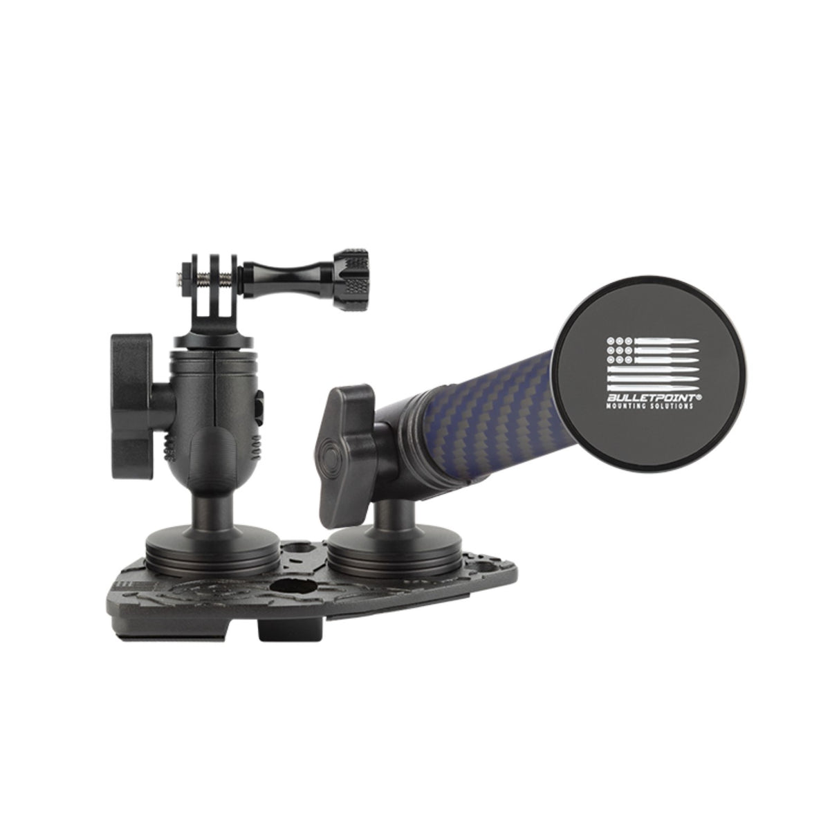 2021-2023 Jeep Wrangler 4xe Dual Ball Dash Mount Phone Holder Passenger Side