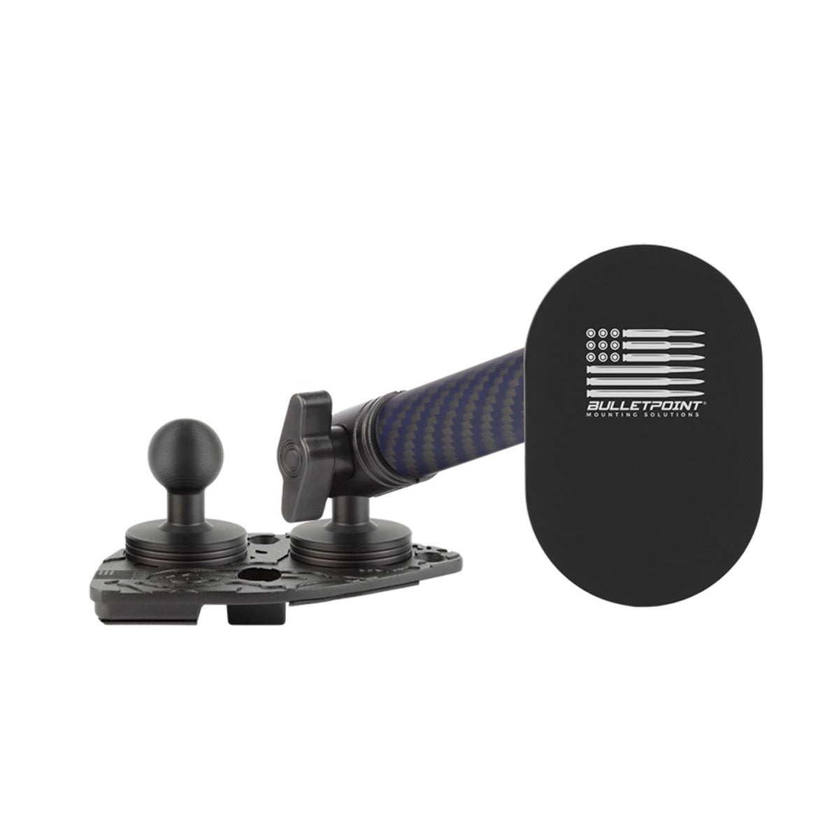 2021-2023 Jeep Wrangler 4xe Dual Ball Dash Mount Phone Holder Passenger Side