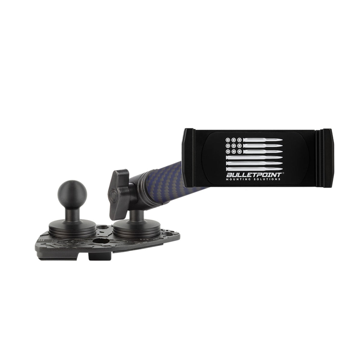 2021-2023 Jeep Wrangler 4xe Dual Ball Dash Mount Phone Holder Passenger Side