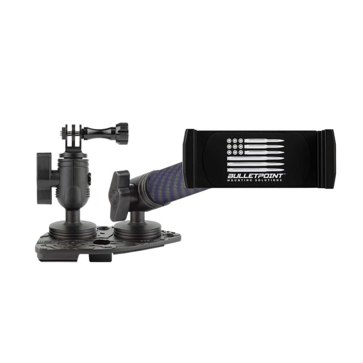 2021-2023 Jeep Wrangler 4xe Dual Ball Dash Mount Phone Holder Passenger Side